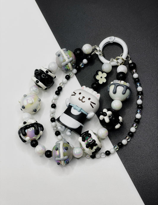 Maid Cat Phone Charms